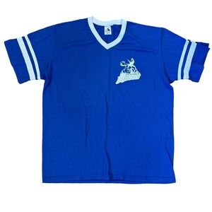 Venable Moose Blue T-Shirt Augusta Sportswear Size XL